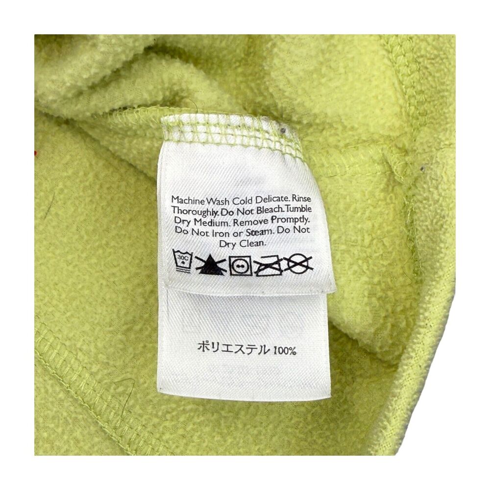 Eddie Bauer Sweatshirt Women's Small Yellow Quarter Zip Long Sleeve Pullover - Picture 6 of 7